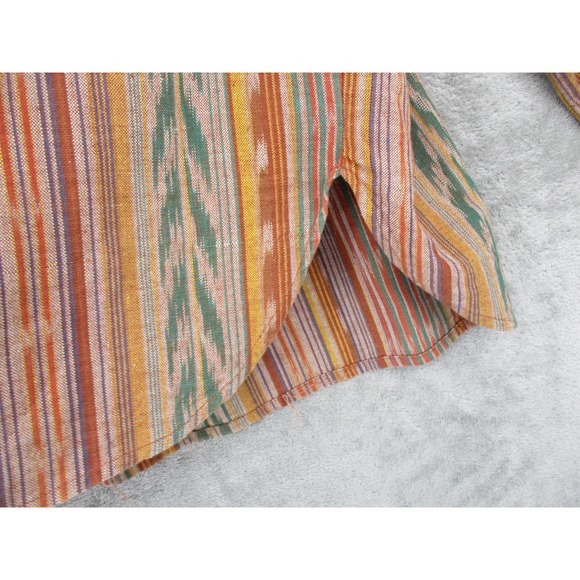 VTG Styles de Santa Fe Blouse Womens Large Western Southwestern Popover Tunic - Picture 8 of 11